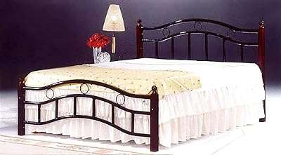 Lit en bois avec matelas galaxy steel marron cerisier queen size. Visitez DIAYTAR COTE D'IVOIRE  et profitez de notre sélection exceptionnelle de produits discount. Que vous recherchiez des articles pour la maison, de l'électroménager, de l'informatique ou de la mode, notre boutique en ligne vous offre des produits de qualité à prix réduit, sans compromis sur la satisfaction du client.