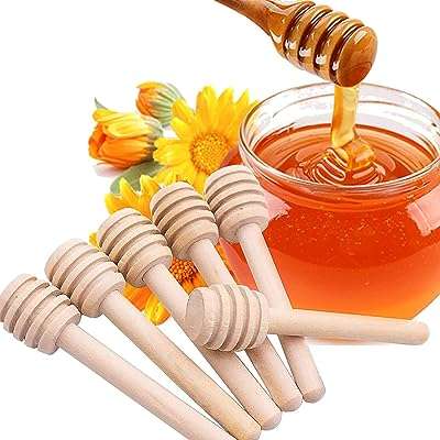 Mini pot à miel distribution de bruine 6 pièces de 3 bâtonnets trempage au miel. À la recherche de bons plans pour équiper votre maison à moindre coût ? DIAYTAR COTE D'IVOIRE  est là pour vous ! Découvrez notre sélection de produits discount pour la maison, de l'électroménager à la décoration, et profitez de prix imbattables tout au long de l'année.