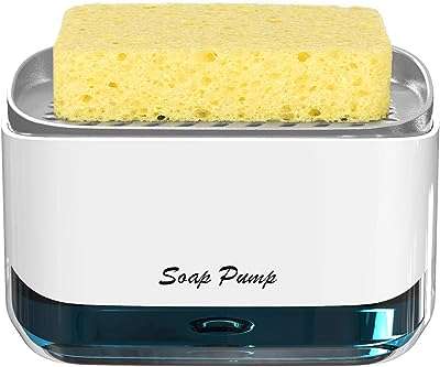 Distributeur de savon à vaisselle de cuisine avec porte éponge distributeur comptoir 2 en 1 pour évier. DIAYTAR COTE D'IVOIRE, votre adresse incontournable pour des produits discount à portée de clic. Faites des économies sur vos achats en explorant notre large gamme d'articles variés, allant des produits de la maison aux gadgets dernier cri, sans oublier les équipements informatiques et les articles à la mode.