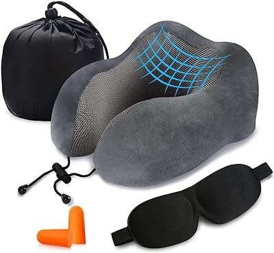 Oreiller de voyage en avion oreiller cervical en mousse à mémoire de forme polyvalent pour les voyages. Découvrez DIAYTAR COTE D'IVOIRE, la référence en ligne pour des achats discount. Trouvez tout ce dont vous avez besoin, des articles de maison aux dernières innovations technologiques, sans vous ruiner. Avec notre sélection variée et nos prix compétitifs, vous êtes sûr de trouver les meilleures affaires.