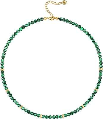 Collier pendentif œil de tigre en perles de malachite verte étoile dorée en zircon collier pour femmes. Avec DIAYTAR COTE D'IVOIRE, obtenez le meilleur rapport qualité-prix sur tous vos achats en ligne. Parcourez notre catalogue diversifié et faites des économies sur des produits essentiels pour la maison, les équipements informatiques et même les dernières tendances en matière de mode.