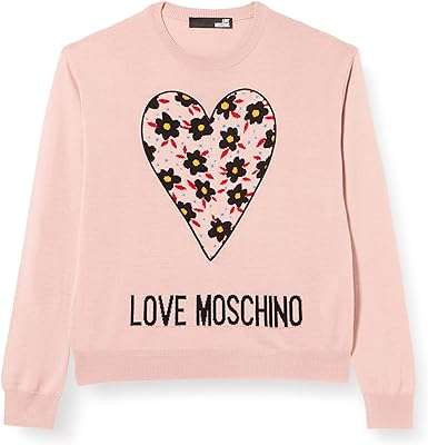 Love moschino sweat shirt col rond à manches longues et en jacquard. Explorez DIAYTAR COTE D'IVOIRE  et économisez gros sur une variété de produits pour la maison, y compris des appareils électroménagers dernier cri, des gadgets innovants et des articles à la mode, à des tarifs imbattables.