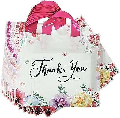 Merci sac cadeau de fleurs 20 pièces pour fête d'anniversaire des parents. Rejoignez DIAYTAR COTE D'IVOIRE, votre boutique en ligne pour des articles discount de qualité. Des essentiels de la maison aux dernières tendances en matière de mode et de gadgets high-tech, nous proposons une sélection variée à des prix compétitifs. Faites des bonnes affaires dès maintenant et profitez d'un shopping en ligne facile et pratique.