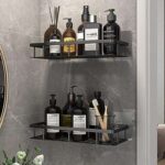 U homey étagère de salle de bain lot de 2 étagères bain sans perçage. DIAYTAR COTE D'IVOIRE  est votre allié pour des achats discount de qualité. Explorez notre boutique en ligne et découvrez notre gamme complète de produits pour la maison, l'électroménager, l'informatique, la mode et les gadgets, le tout à des prix avantageux qui ne sacrifient pas la qualité.