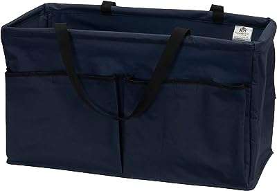 Sac fourre tout en toile house hold essentials avec poches de blue. DIAYTAR COTE D'IVOIRE  est la boutique en ligne idéale pour les chasseurs de bonnes affaires. Explorez notre vaste choix de produits à prix discount, parmi lesquels l'électroménager, l'informatique, la mode et les gadgets, et économisez tout en vous faisant plaisir !
