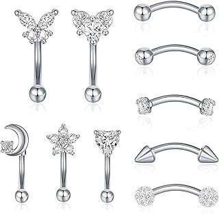 Limeme 16g ensemble de boucles d'oreilles à tige sourcils incurvés pour femmes et hommes. Découvrez DIAYTAR COTE D'IVOIRE, votre partenaire en ligne pour des achats malins et économiques. Parcourez notre sélection discount de produits pour la maison, l'électroménager, l'informatique, la mode et les gadgets et trouvez les meilleures offres du marché. Profitez de la qualité à prix réduit dès aujourd'hui, grâce à notre boutique en ligne pratique et facile à utiliser.