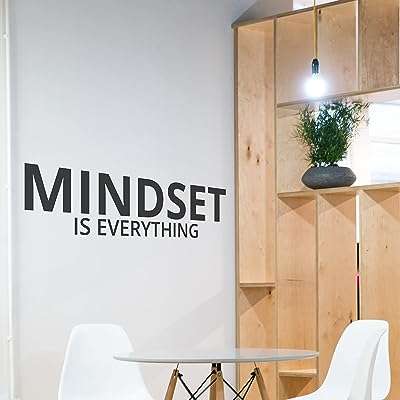Mon histoire en vinyle | mindset is everything grand autocollant mural de motivation pour salle. DIAYTAR COTE D'IVOIRE, votre carrefour en ligne pour des affaires incroyables ! Préparez-vous à être émerveillé par notre vaste gamme de produits discount, allant de l'équipement domestique à l'électroménager, en passant par l'informatique, la mode tendance et les gadgets à prix réduits.