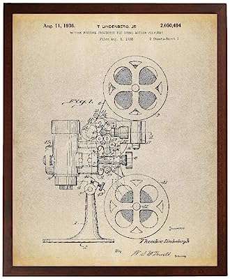 Affiche de projecteur de film 1933 impression de brevet affiche de film décor de salle. Trouvez tout ce dont vous avez besoin à des prix imbattables chez DIAYTAR COTE D'IVOIRE  - une boutique en ligne généraliste qui vous propose des produits discount pour la maison, l'électroménager, l'informatique et plus encore.