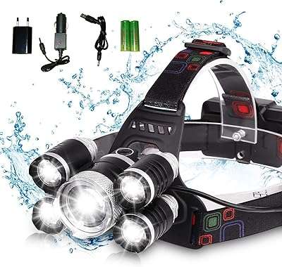 Lampe frontale led étanche deli 12 000 lumens 5 xml t6. DIAYTAR COTE D'IVOIRE, votre carrefour en ligne pour des affaires incroyables ! Préparez-vous à être émerveillé par notre vaste gamme de produits discount, allant de l'équipement domestique à l'électroménager, en passant par l'informatique, la mode tendance et les gadgets à prix réduits.