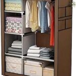 U homey organisateur de garde robe étagères de rangement pour vêtements housse en tissu non tissé avec poches. DIAYTAR COTE D'IVOIRE, votre destination incontournable pour des produits discount de qualité. Que vous recherchiez des articles pour la maison, l'électroménager, l'informatique, la mode ou les gadgets, notre boutique en ligne saura répondre à tous vos besoins sans vous ruiner !