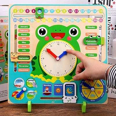 Jouets en bois calendrier multifonction horloge jouet pour enfants de 0. DIAYTAR COTE D'IVOIRE  : la boutique en ligne qui révolutionne votre façon de consommer. Découvrez un large choix de produits discount, de l'électroménager à l'informatique, en passant par la mode et les gadgets, et bénéficiez de prix imbattables sans sacrifier la qualité. Rendez-vous sur notre site dès maintenant et faites-vous plaisir à petits prix !