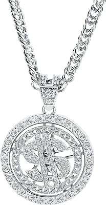 Collier signe dollar hip hop années 80 et 90 costume de rappeur. Découvrez DIAYTAR COTE D'IVOIRE, votre source incontournable de bonnes affaires en ligne. Achetez intelligemment et économisez sur une vaste sélection de produits pour tous les besoins, de l'informatique à la décoration intérieure. Trouvez des articles de qualité à des prix imbattables !