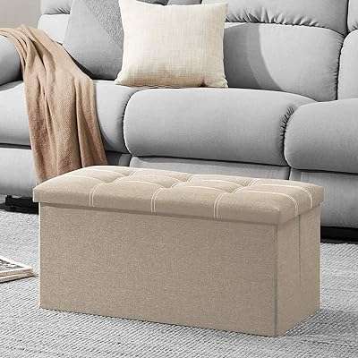Movish cube ottoman 15 30" repose pieds pliant cubes de rangement tabouret rembourré. DIAYTAR COTE D'IVOIRE  est votre destination en ligne pour des produits discount de qualité supérieure. Explorez notre vaste catalogue comprenant des articles pour la maison, de l'électroménager dernier cri, des gadgets high-tech et des vêtements tendance à des prix défiant toute concurrence.
