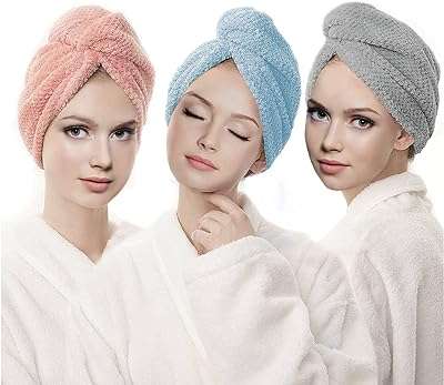 Serviette en microfibre pour cheveux secs chapeau foulards pour femmes super absorbante. Ne cherchez plus ailleurs, DIAYTAR COTE D'IVOIRE  est là pour vous offrir des produits à prix cassés. Parcourez notre boutique en ligne et découvrez notre large sélection de produits allant de la maison à l'électroménager, de l'informatique à la mode. Profitez de nos prix discount exceptionnels pour réaliser de grandes économies.