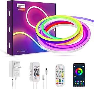 65ft 2m bluetooth led néon corde lumineuse avec télécommande app ip65. DIAYTAR COTE D'IVOIRE  : la destination incontournable pour des achats discount en ligne. Découvrez notre gamme complète de produits discount allant des indispensables de la maison aux dernières tendances en matière de gadgets et d'informatique. Faites des économies tout en obtenant des articles de qualité en un seul clic !