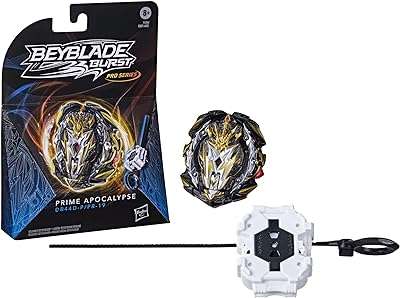 Beyblade burst pro series prime apocalypse spinning fighting starter toy avec lanceur. La boutique en ligne DIAYTAR COTE D'IVOIRE  propose une large gamme de produits discount pour répondre à tous vos besoins. Obtenez les dernières innovations technologiques, les indispensables pour votre maison et une sélection de vêtements à la mode, le tout à des prix avantageux. Parcourez notre catalogue et profitez de réductions exceptionnelles !