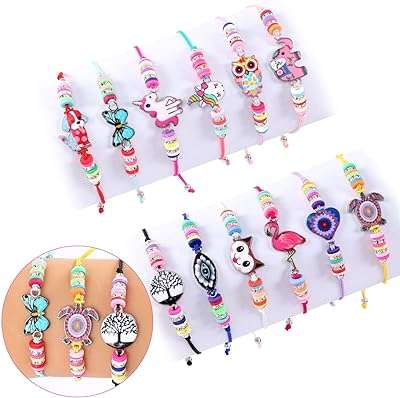 Bracelets d'amitié licorne pour bébés filles 12 pièces tissés à la main. DIAYTAR COTE D'IVOIRE  - Votre source incontournable de produits discount pour la maison, l'électroménager, l'informatique, la mode et les gadgets. Nous sommes fiers de vous offrir une sélection variée à des prix exceptionnels. Parcourez notre boutique en ligne dès maintenant et trouvez les meilleures affaires!