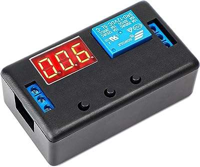 Module de relais réglable dc 12 v temporisation déclenchement programmable avec étui. Vous recherchez des produits de qualité à prix imbattable pour améliorer votre quotidien ? DIAYTAR COTE D'IVOIRE  est votre solution discount pour tous vos besoins maison et bien-être. Des articles de bricolage aux accessoires de beauté, en passant par le linge de maison, notre catalogue répondra à toutes vos attentes sans pour autant peser sur votre porte-monnaie.