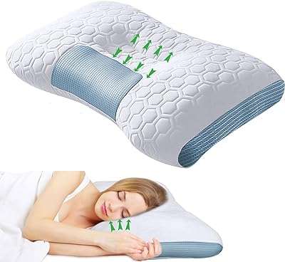 Homarket oreiller cervical pour les douleurs cervicales en mousse à mémoire de forme. À la recherche de bonnes affaires ? DIAYTAR COTE D'IVOIRE  est là pour vous ! Explorez notre boutique en ligne regorgeant d'articles à prix cassés, couvrant tous les domaines, de la maison à l'électroménager, en passant par l'informatique, la mode et les gadgets. Achetez malin, économisez gros et découvrez une toute nouvelle façon de faire des emplettes en ligne.