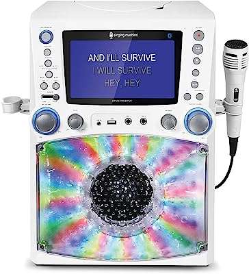 Machine de chant karaoké bluetooth stvg785btw avec lumières disco blanc. Ne cherchez pas plus loin pour trouver des produits de qualité à prix réduits. DIAYTAR COTE D'IVOIRE  est votre destination en ligne pour tous vos besoins en produits discount, de la maison à l'électroménager, de l'informatique à la mode. Faites des économies substantielles et trouvez les articles parfaits, adaptés à votre budget.