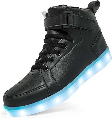Chaussures montantes clignotantes unisexes à led pour femmes et hommes avec chargement. Recherchez-vous des produits de qualité sans vous ruiner ? DIAYTAR COTE D'IVOIRE  est là pour vous ! Notre boutique en ligne propose une large gamme de produits discount, de la maison à l'électroménager en passant par l'informatique, la mode et les gadgets. Faites des économies avec nous !