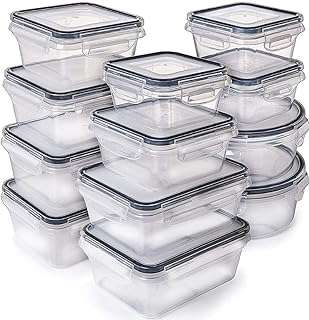 Ensemble de récipients de préparation de repas hermétiques premify avec couvercles verrouillables 12 pièces conservation des aliments. DIAYTAR COTE D'IVOIRE, la boutique en ligne par excellence pour tous les amateurs de gadgets insolites et ludiques. Découvrez notre large sélection de produits à petit prix, parfaits pour surprendre et amuser votre entourage. De l'électronique à l'originalité débordante, laissez-vous tenter par nos gadgets innovants et créez la surprise en toutes occasions !