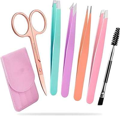 Ensemble de 6 pinces à sourcils pour femmes ciseaux incurvés brosse cils en acier. DIAYTAR COTE D'IVOIRE, votre destination shopping idéale pour des produits discount de qualité. Explorez notre catalogue en ligne et trouvez tout ce dont vous avez besoin pour votre maison, de l'électroménager à la mode en passant par les gadgets innovants. Grâce à nos prix avantageux, économisez sans compromis sur la satisfaction de vos achats.