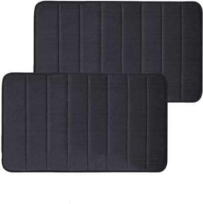 Tapis de bain en mousse à mémoire de forme toilette doux. DIAYTAR COTE D'IVOIRE, votre destination shopping en ligne pour tous vos besoins discount. Trouvez tout ce dont vous avez besoin dans une seule boutique, des articles pour la maison aux gadgets incontournables, et réalisez des économies tout en satisfaisant vos envies.