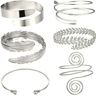 6 pièces bracelets de bras pour femmes manchette réglable ensemble punk. Faites des économies intelligentes avec DIAYTAR COTE D'IVOIRE . Parcourez notre boutique en ligne et trouvez des opportunités incroyables pour équiper votre maison, rester à la pointe de la technologie et vous habiller avec style, le tout à des tarifs défiant toute concurrence.