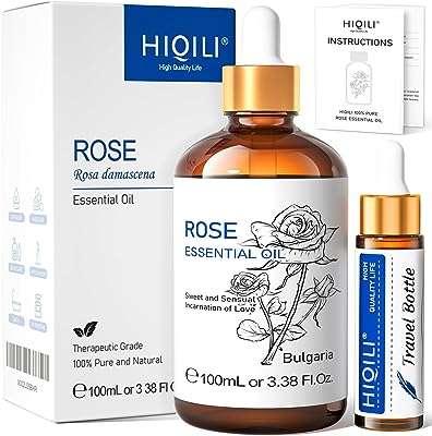 Huile essentielle de rose hikele huile haute qualité pour diffuseur peau