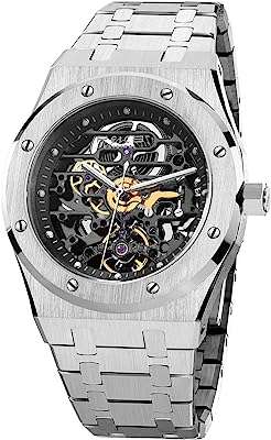 Montre de sport squelette automatique pour hommes montre mécanique étanche avec cristal. Bienvenue chez DIAYTAR COTE D'IVOIRE, votre destination en ligne pour des prix imbattables ! Découvrez notre vaste choix d'articles discount, des essentiels pour la maison aux appareils électroménagers, en passant par l'informatique, la mode et les gadgets tendance, le tout à des tarifs défiant toute concurrence.