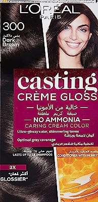 L'oréal paris casting creme 300 coloration châtain foncé. DIAYTAR COTE D'IVOIRE  - le paradis du shopping à prix cassé ! Parcourez notre catalogue en ligne et découvrez une multitude de produits à prix discount, allant des articles de la maison aux gadgets high-tech les plus branchés. Profitez de taux de remise incroyables sur tous vos achats.