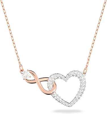Collier coeur infini en cristal swarovski. Faites des économies sans compromis chez DIAYTAR COTE D'IVOIRE, votre destination de shopping en ligne pour des produits discount de qualité supérieure, allant des appareils électroniques à la décoration d'intérieur.