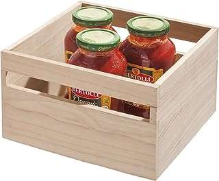 Poubelle interdesign avec manche en bois 10" x 6". Ne cherchez plus, DIAYTAR COTE D'IVOIRE  est le site discount ultime pour toutes vos envies shopping. Laissez-vous surprendre par notre gamme variée, allant des produits pour la maison aux accessoires high-tech indispensables à la vie moderne, et bénéficiez des prix les plus bas du marché. Explorez notre boutique en ligne dès aujourd'hui et faites de bonnes affaires en un clic !
