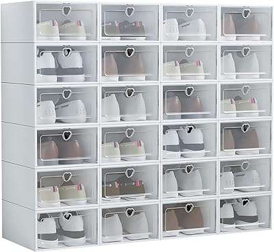 Boîte de rangement de chaussures dayoung boîte à en plastique transparent organisateur. DIAYTAR COTE D'IVOIRE  : votre destination en ligne pour des achats discount en toute facilité. Explorez notre vaste sélection de produits comprenant des articles pour la maison, des appareils électroniques, des vêtements à la mode et bien plus encore. Profitez des meilleurs prix et faites de bonnes affaires chez DIAYTAR COTE D'IVOIRE  !