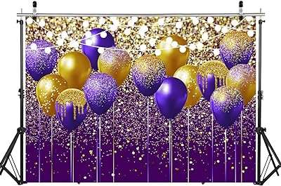 Fond d'anniversaire violet bokeh 8x6 pieds toile de fond pour fête. Achetez intelligemment chez DIAYTAR COTE D'IVOIRE  et profitez de notre vaste sélection de produits discount. De la décoration pour votre maison aux ustensiles de cuisine en passant par les appareils électroménagers, notre boutique en ligne généraliste vous offre la possibilité de faire des économies tout en vous procurant des produits de qualité.