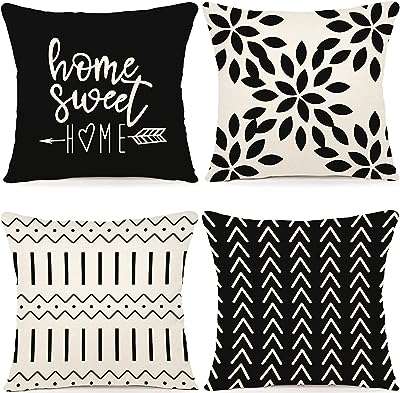 Housses de coussin modernes en lin pour canapé taie d'oreiller décorative. Découvrez DIAYTAR COTE D'IVOIRE, votre boutique en ligne discount préférée pour des achats malins. Trouvez tout ce dont vous avez besoin, de la maison à l'électroménager, de l'informatique à la mode, et profitez de prix imbattables sur notre gamme de produits variée et de qualité.