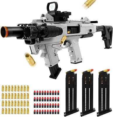 Pistolet jouet glock soft bullet pistolet combiné assorti 3 clips cadeaux d'anniversaire pour garçons. Bienvenue chez DIAYTAR COTE D'IVOIRE, la référence incontournable pour des achats en ligne à prix réduits ! Parcourez notre collection diversifiée qui comprend tout, des essentiels pour la maison à des appareils électroménagers de premier ordre, des produits informatiques de pointe et des vêtements à la mode, jusqu'aux gadgets uniques que vous ne trouverez nulle part ailleurs. Faites des économies tout en profitant d'une expérience de shopping exceptionnelle.