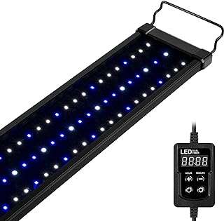 Lumière d'aquarium d'eau salée nekrio lumière led marine pour aquarium récifal comprend une minuterie. Achetez malin sur DIAYTAR COTE D'IVOIRE  ! Notre boutique en ligne généraliste propose une large gamme de produits discount allant des articles pour la maison, à la mode en passant par l'électroménager et l'informatique. Profitez de nos offres imbattables et faites des économies dès aujourd'hui !