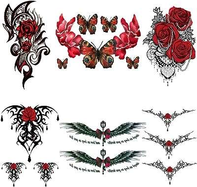 6 feuilles de tatouages ​​temporaires roses pour femmes faux ​​imperméables et sexy couvrent le maquillage. DIAYTAR COTE D'IVOIRE, votre destination shopping pour des réductions imbattables ! Parcourez notre vaste sélection de produits à petits prix, des appareils électroménagers aux accessoires informatiques, en passant par les tenues tendance et les gadgets à la pointe de la technologie. Restez à la mode tout en économisant avec nos offres exceptionnelles !