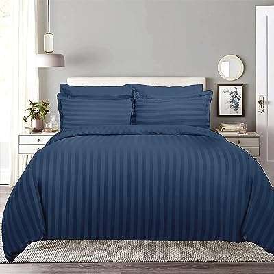 Parure de lit luxe en coton king size 6 pièces  . Achat malin en ligne ? C'est chez DIAYTAR COTE D'IVOIRE  ! Parcourez notre boutique en ligne généraliste et trouvez tout ce dont vous avez besoin à des prix réduits. Que ce soit pour équiper votre maison, mettre à jour votre garde-robe ou obtenir les derniers gadgets, notre sélection discount saura vous satisfaire sans vous ruiner !