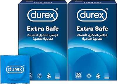 Préservatifs durex extra safe lube pour hommes 20 pièces (1+1). Découvrez DIAYTAR COTE D'IVOIRE, votre partenaire pour des économies maximales ! Parcourez notre large assortiment d'articles discount, allant des accessoires de maison à l'électroménager dernier cri, en passant par l'informatique, la mode tendance et les gadgets ludiques.