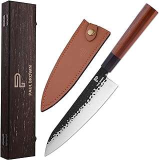 Couteau de chef paul brown® 8" série standard 9cr18mov manche ergonomique octogonal en bois. DIAYTAR COTE D'IVOIRE  - La meilleure adresse pour des prix imbattables sur une vaste sélection de produits. Que vous recherchiez des articles pour votre maison, votre informatique ou votre garde-robe, nous avons tout ce qu'il vous faut à prix discount. Explorez notre site dès maintenant et profitez des meilleures affaires en ligne!