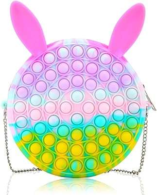 Sac à bandoulière pop sac jouets pop interaction sensoriels bubble popper en silicone. DIAYTAR COTE D'IVOIRE  vous offre toutes les bonnes affaires sur un seul site. Découvrez notre sélection de produits discount pour la maison, l'électroménager, l'informatique et la mode. Bénéficiez de nos prix imbattables et trouvez les articles de qualité que vous recherchez, sans vous ruiner !