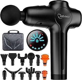 Pistolet de massage des tissus profonds pistolet du dos à percussion pour athlètes. Trouvez tout ce dont vous avez besoin à des prix incroyables sur DIAYTAR COTE D'IVOIRE  ! Notre large gamme de produits discount comprend des articles pour la maison, de l'électroménager à l'informatique en passant par la mode et les gadgets de pointe. Explorez nos offres variées et redécorez votre espace avec style, équipez-vous des dernières technologies, ou mettez à jour votre garde-robe sans vous ruiner. Profitez de la commodité de nos achats en ligne avec des options de livraison rapides et fiables !