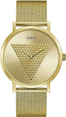 Montre avec logo emblématique guess 45 mm. DIAYTAR COTE D'IVOIRE  - la source ultime de produits discount pour toutes vos envies. Parcourez notre gamme variée, allant de l'informatique à la mode et choisissez parmi une multitude de produits de qualité à des prix qui font sourire votre portefeuille.