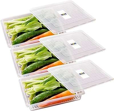 Mtm lot de 3 boîtes de conservation alimentaire réfrigérateur avec plaque de drainage et couvercle. Bienvenue sur DIAYTAR COTE D'IVOIRE, votre magasin en ligne préféré pour des offres imbattables sur une variété de produits. Faites des économies substantielles sur des articles de maison, d'informatique et d'électroménager, tout en découvrant les dernières tendances en matière de mode et de gadgets indispensables.