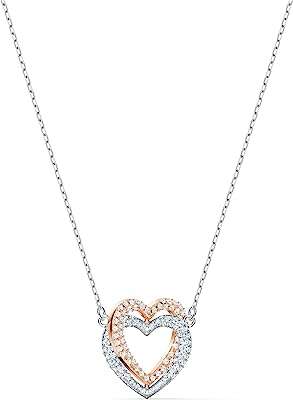 Parure de bijoux swarovski infinity heart pour femme ton or rose. DIAYTAR COTE D'IVOIRE  - le paradis du shopping à prix cassé ! Parcourez notre catalogue en ligne et découvrez une multitude de produits à prix discount, allant des articles de la maison aux gadgets high-tech les plus branchés. Profitez de taux de remise incroyables sur tous vos achats.