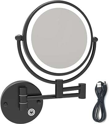 Miroir de maquillage mural rechargeable à commande tactile led de 8" miroir. DIAYTAR COTE D'IVOIRE, votre allié pour des achats malins et économiques. Plongez dans notre boutique en ligne remplie de produits discount, allant de l'électroménager à l'informatique, en passant par la mode et les gadgets, et découvrez une manière révolutionnaire de faire des emplettes en ligne. Bénéficiez de tarifs imbattables sans compromis sur la qualité et assurez-vous de trouver de véritables trésors à des prix défiants toute concurrence.