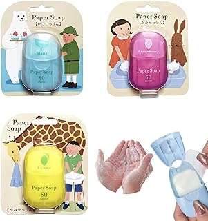 Feuilles de savon en papier portables de voyage jetables pour le lavage des mains. DIAYTAR COTE D'IVOIRE, la boutique en ligne où vous trouverez tout ce dont vous avez besoin à petit prix ! Profitez de notre sélection discount de produits pour la maison, l'électroménager, l'informatique, la mode et les gadgets, sans pour autant compromettre la qualité. Faites de bonnes affaires tout en profitant d'une expérience de shopping pratique et sécurisée.